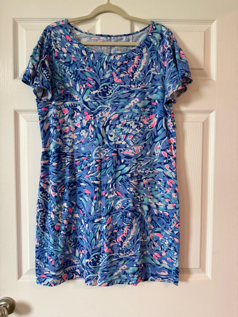 Lilly Pulitzer Marah Dress Royal Purple Party Wave